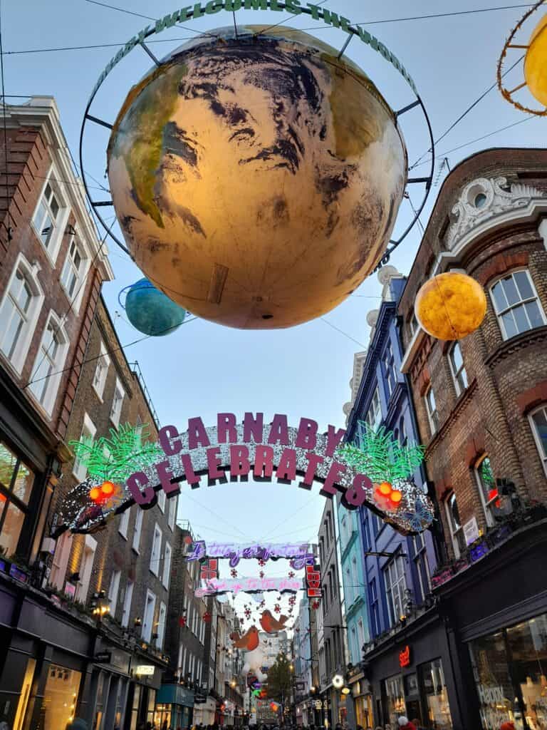 Carnaby street trong lễ hội