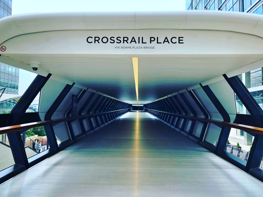 Crossrail Place Roof Garden – không gian hiện đại tại London