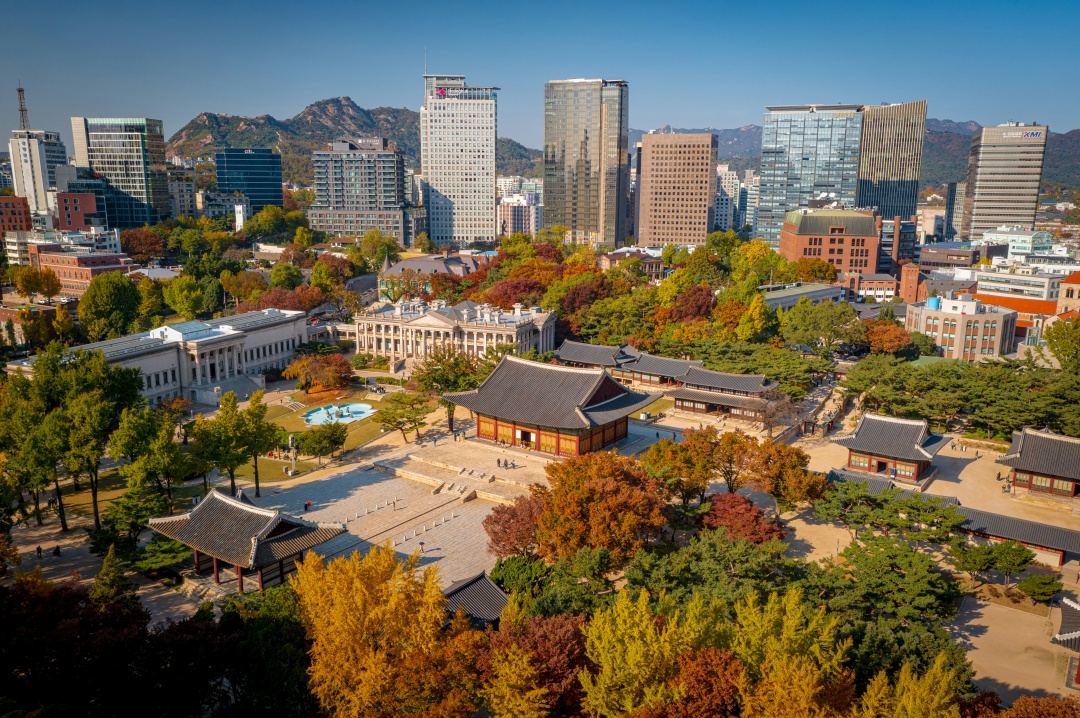 Du lịch châu Á tại Hàn quốc -Autumn of Seoul- Deoksugung Palace