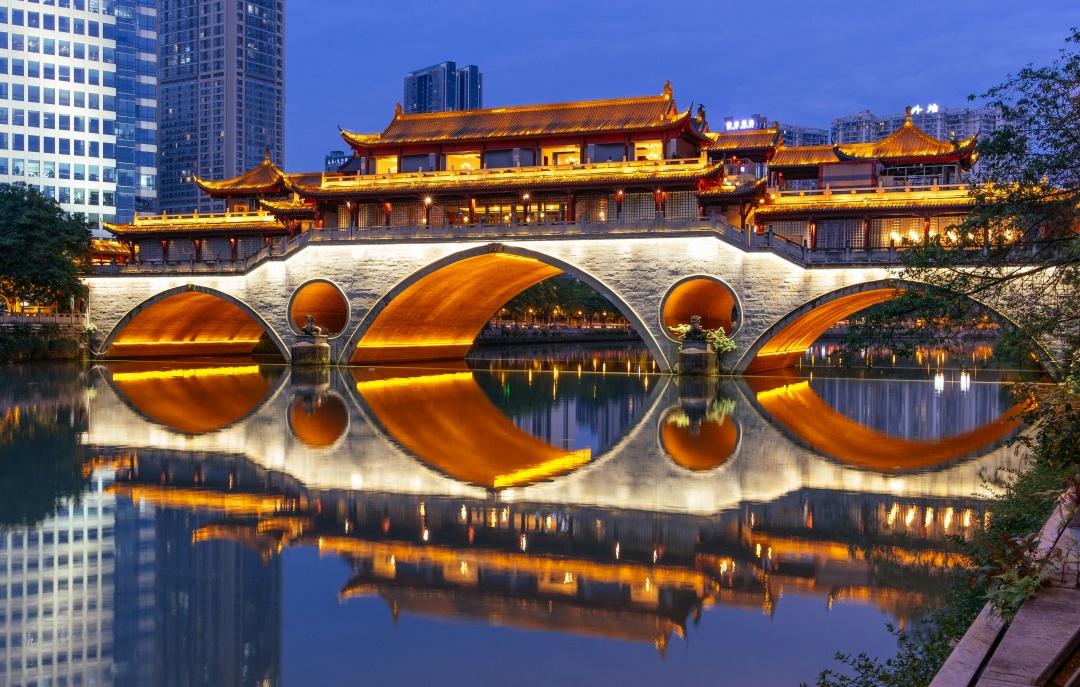 Cổ trấn về đêm của Trung quốc