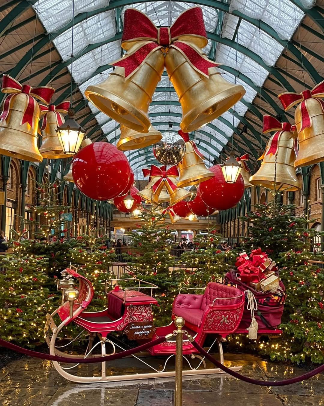 Du lịch London cao cấp- Covent Garden mùa Xmas