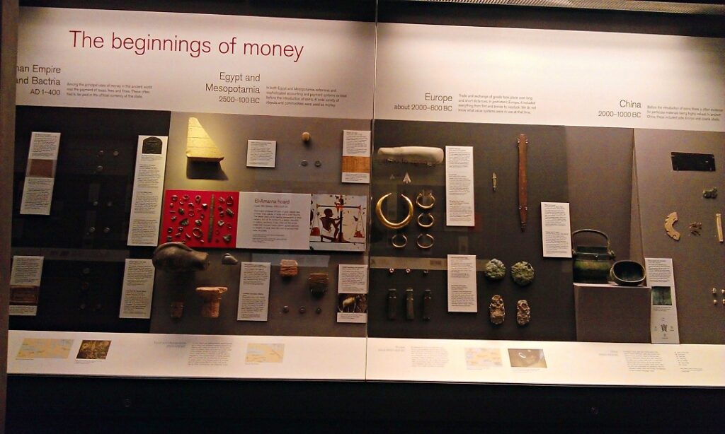 Nguồn gốc tiền tệ tại bảo tàng Anh