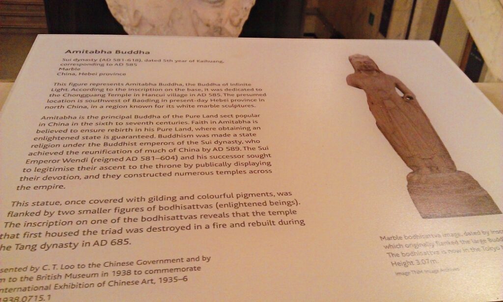 Giải thích nguồn gốc của Phật giáo tại British Museum London - Anh