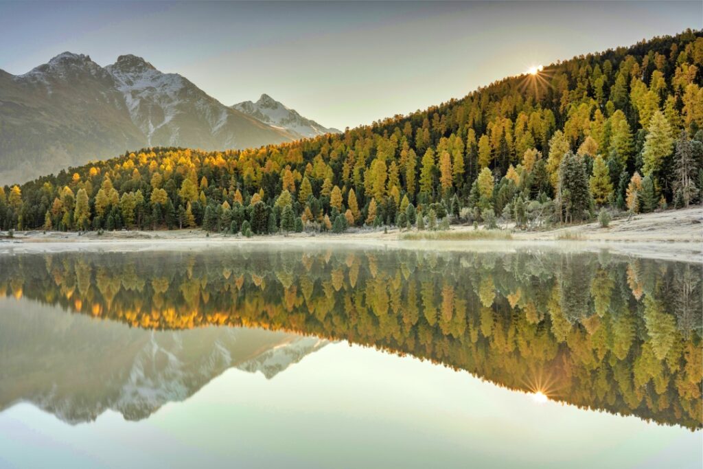 Phong cảnh St. Moritz Thụy Sĩ – điểm đến xa xỉ hàng đầu châu Âu