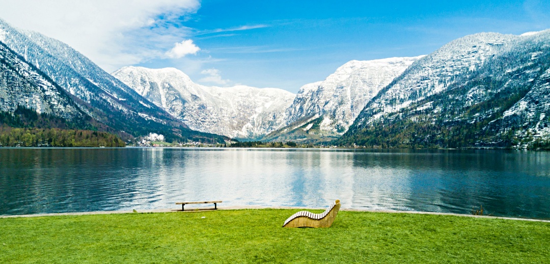 Cảnh tuyệt đẹp tại Hallstatt mà ít người biêt tới, núi sông hoà quyện trong hành trình du lịch Hallstatt