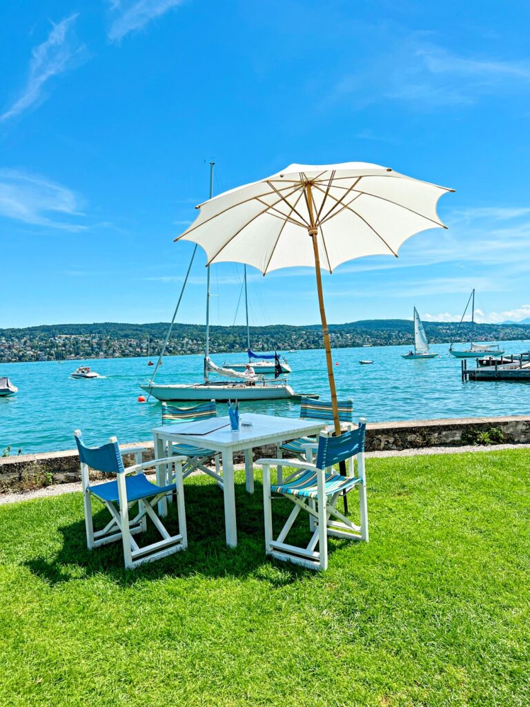 Zurich lake in summer