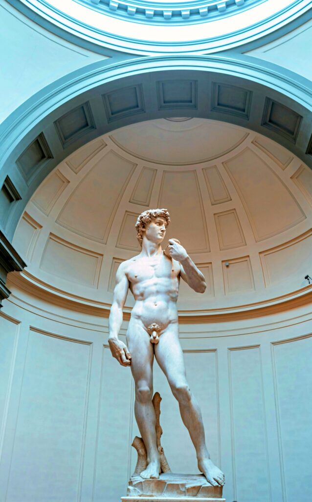 Tượng David của Michelangelo trong Galleria dell’Accademia Florence, kiệt tác điêu khắc vượt thời gian