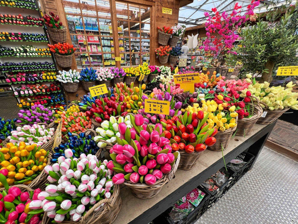 Shop lưu niệm tại Keukenhof