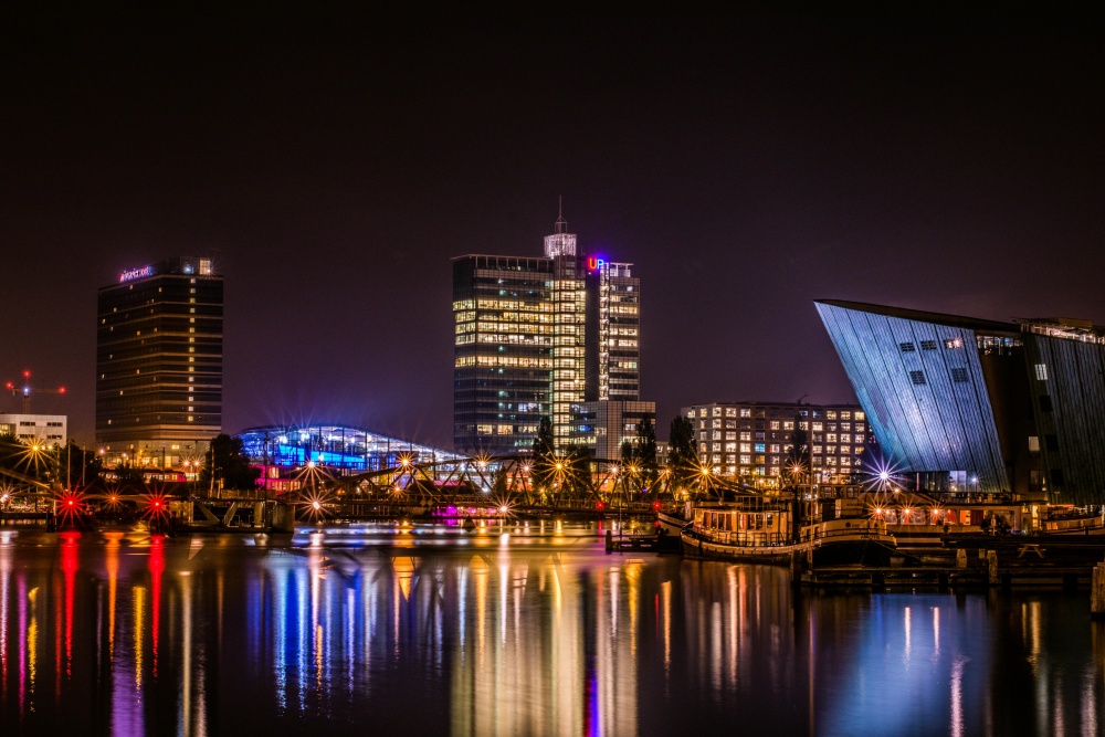 Amsterdam buổi tối