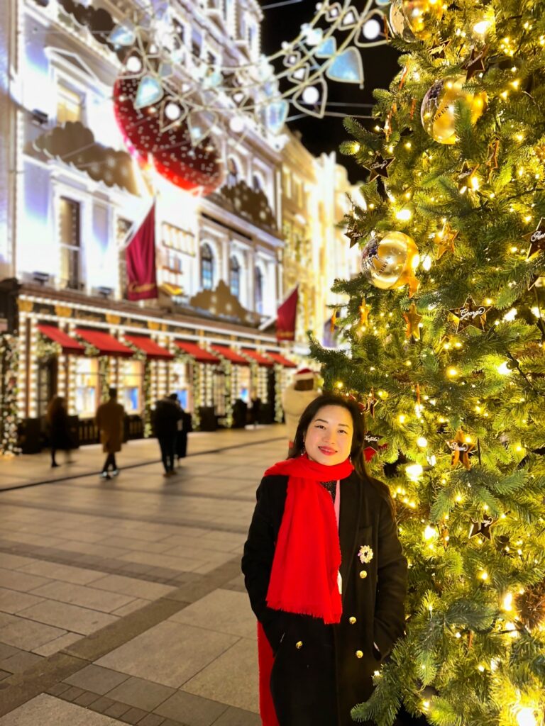 Bond Street mùa giáng sinh ở London