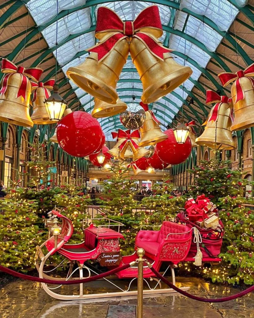 Giáng sinh ở London - Covent Garden