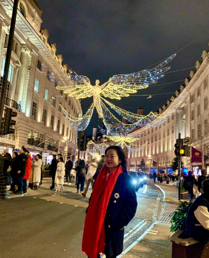 Tôi tại Oxford circus London
