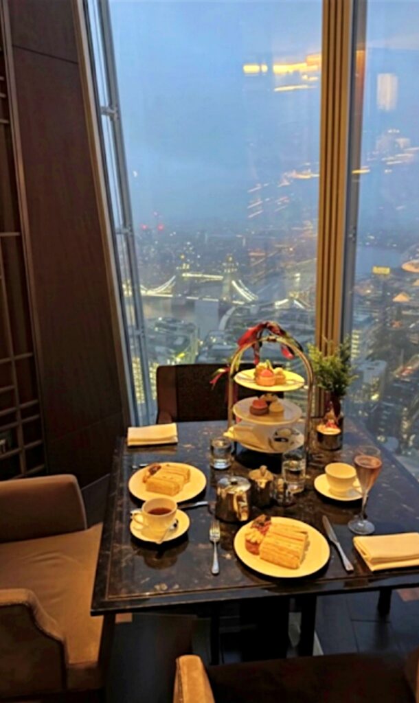 Afternoon tea in London