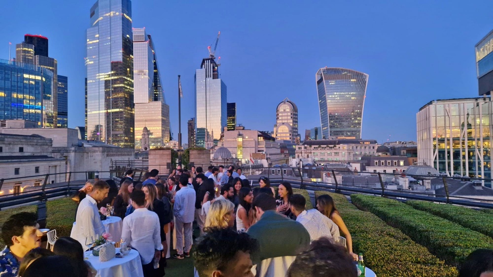 Coq d’Argent - rooftop garden in city of London