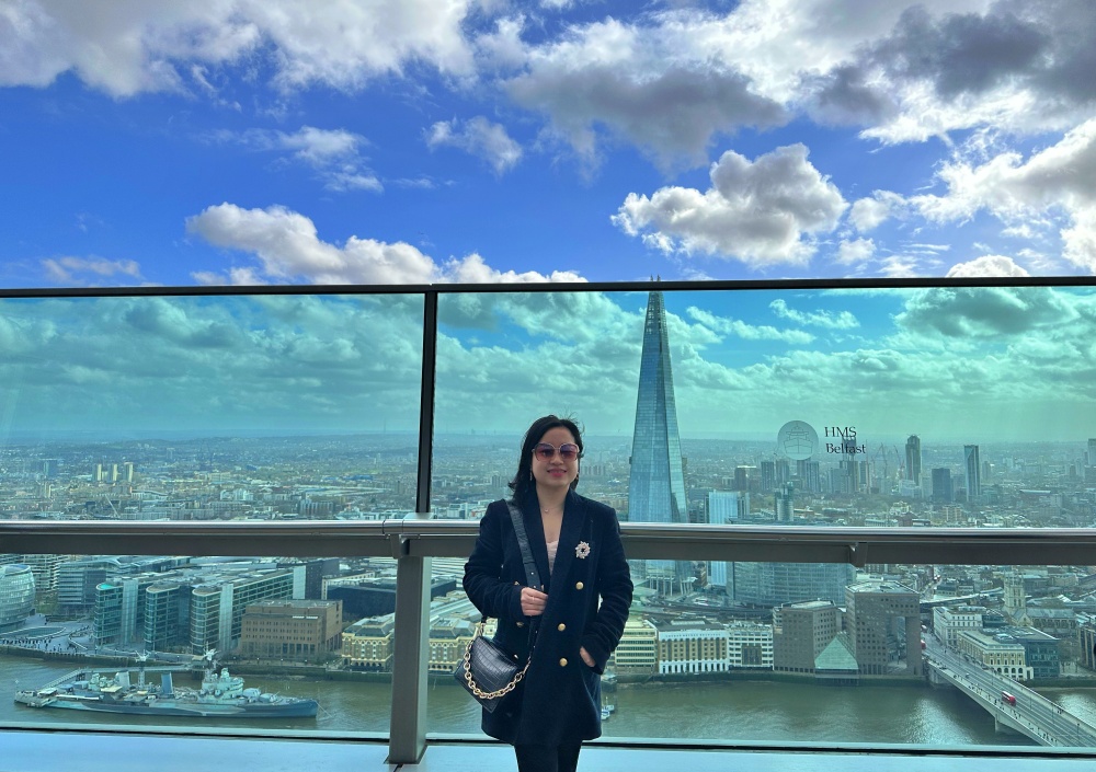 Sky Garden – địa điểm đẹp ngắm London từ trên cao với view sông Thames và St Paul’s Cathedral