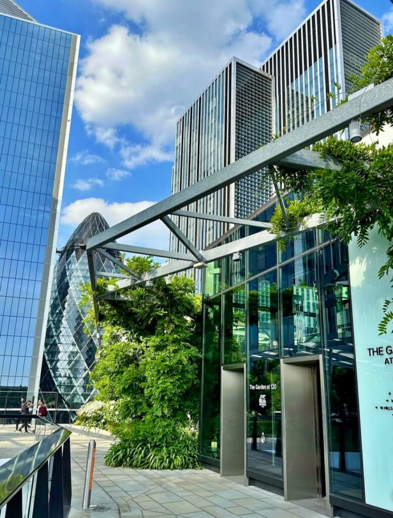 The Garden at 120 – địa điểm ngắm skyline London miễn phí tại trung tâm